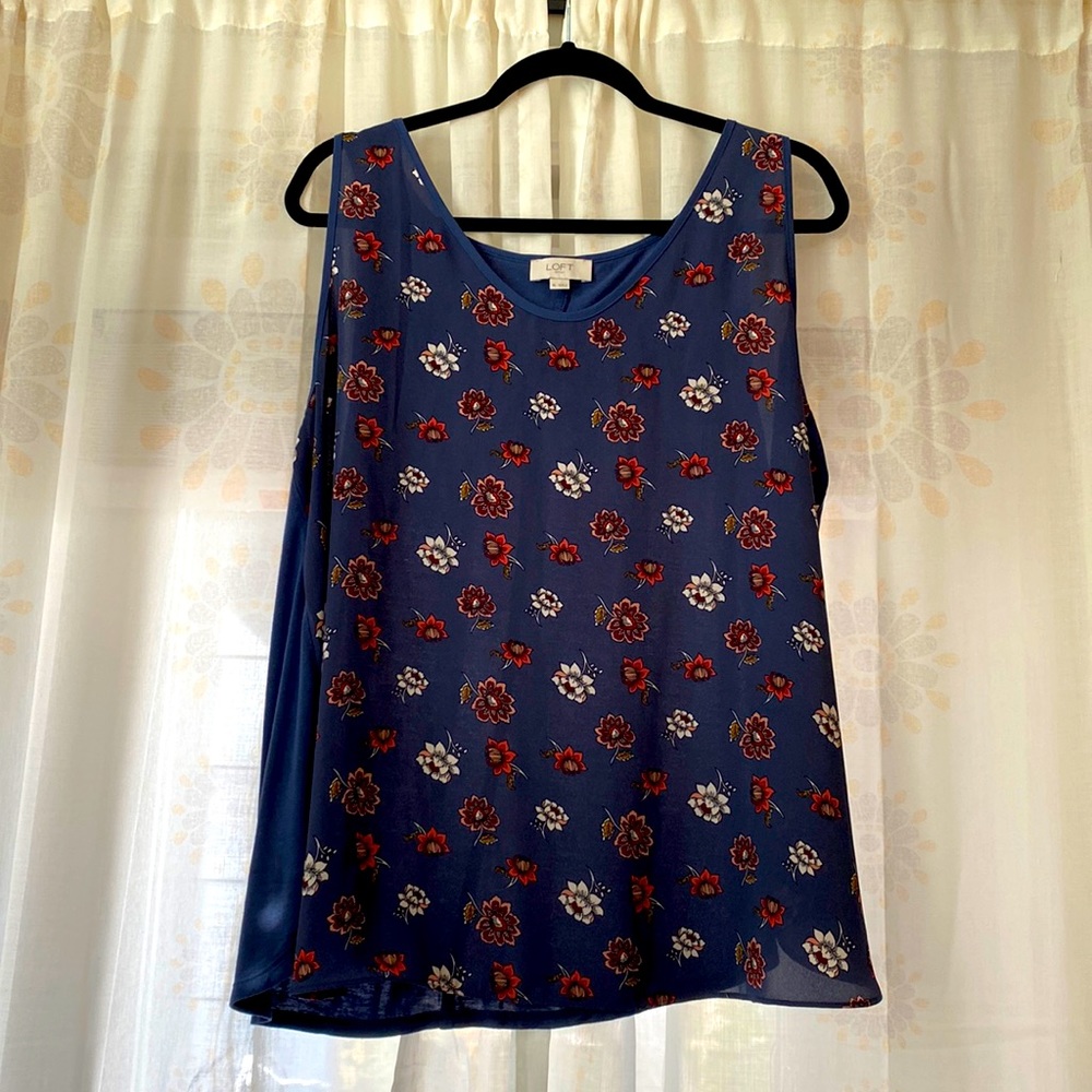 Loft Sleeveless Blouse